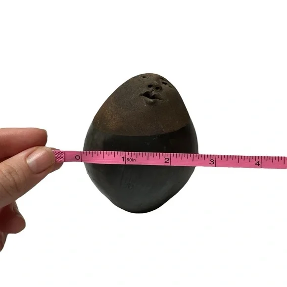 Ceramic Raku Deva Spirit Rattle - Picture 11 of 14